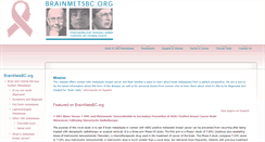 Desktop Screenshot of brainmetsbc.org